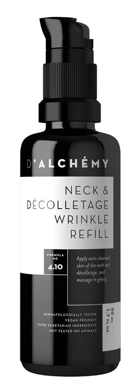 D'Alchemy Neck & Décolletage Wrinkle Refill, punilo za bore na vratu i dekolteu