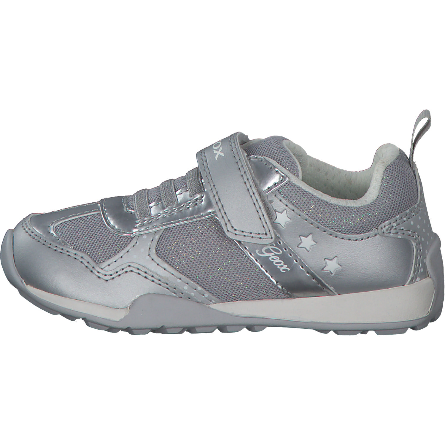 Geox J25AUB, Sneakers Low, Kinder, Grau