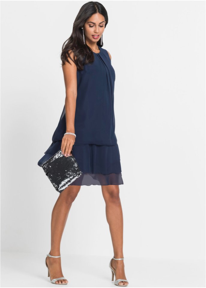 Chiffon-Kleid
