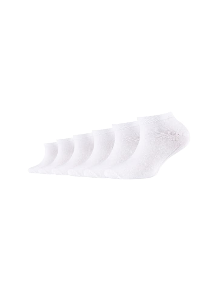 camano Sneakersocken 6er Pack ca-soft in Weiß günstig kaufen 35-38