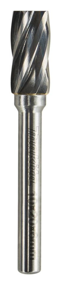 Makita Zubehör B-52738 HM Fräser 6 mm zylindrisch für Aluminium