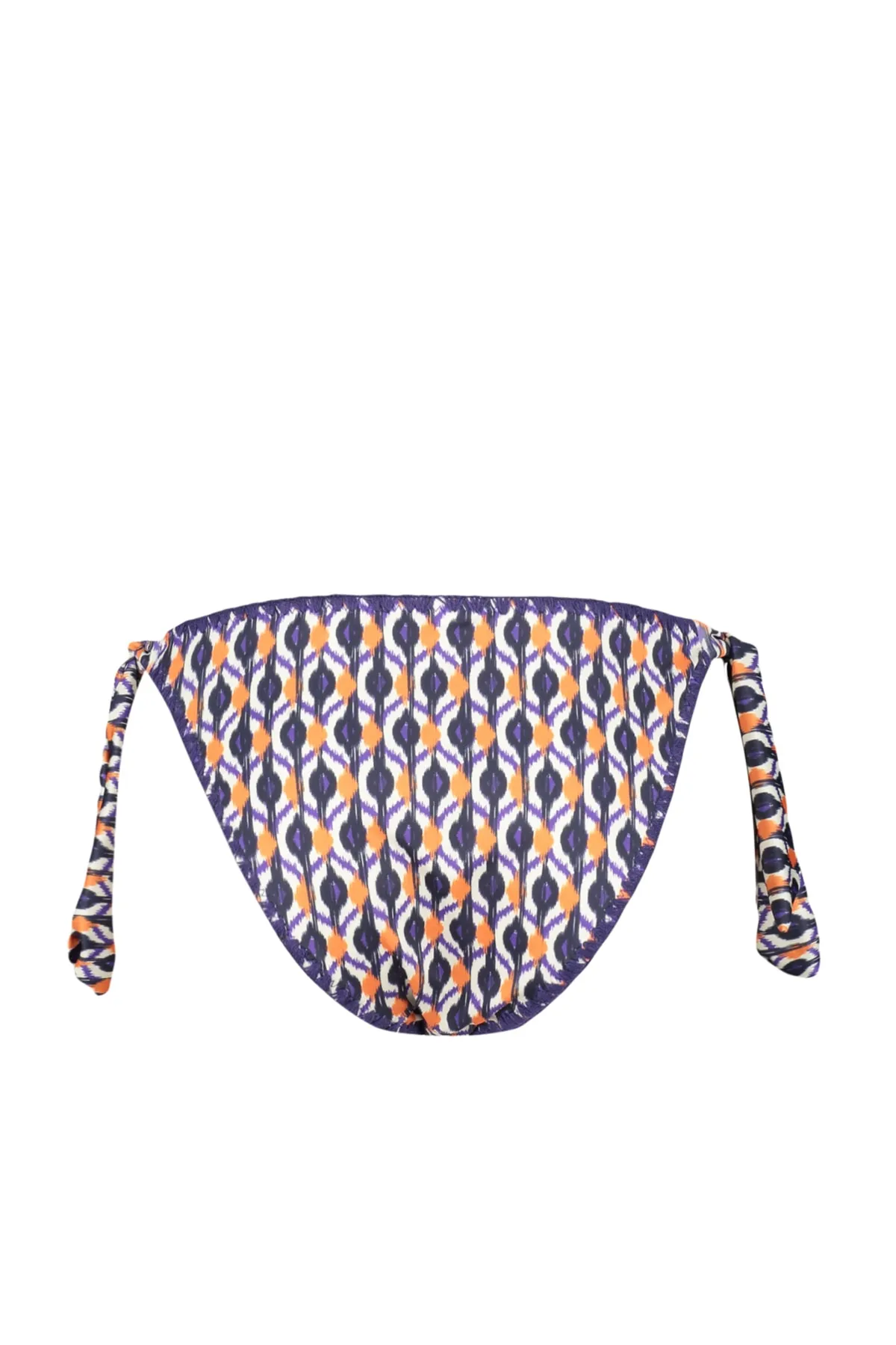Trendyol Collection  Geometrisch gemusterte, bestickte Bikinihose mit normalem Beinausschnitt TBESS23BA00232