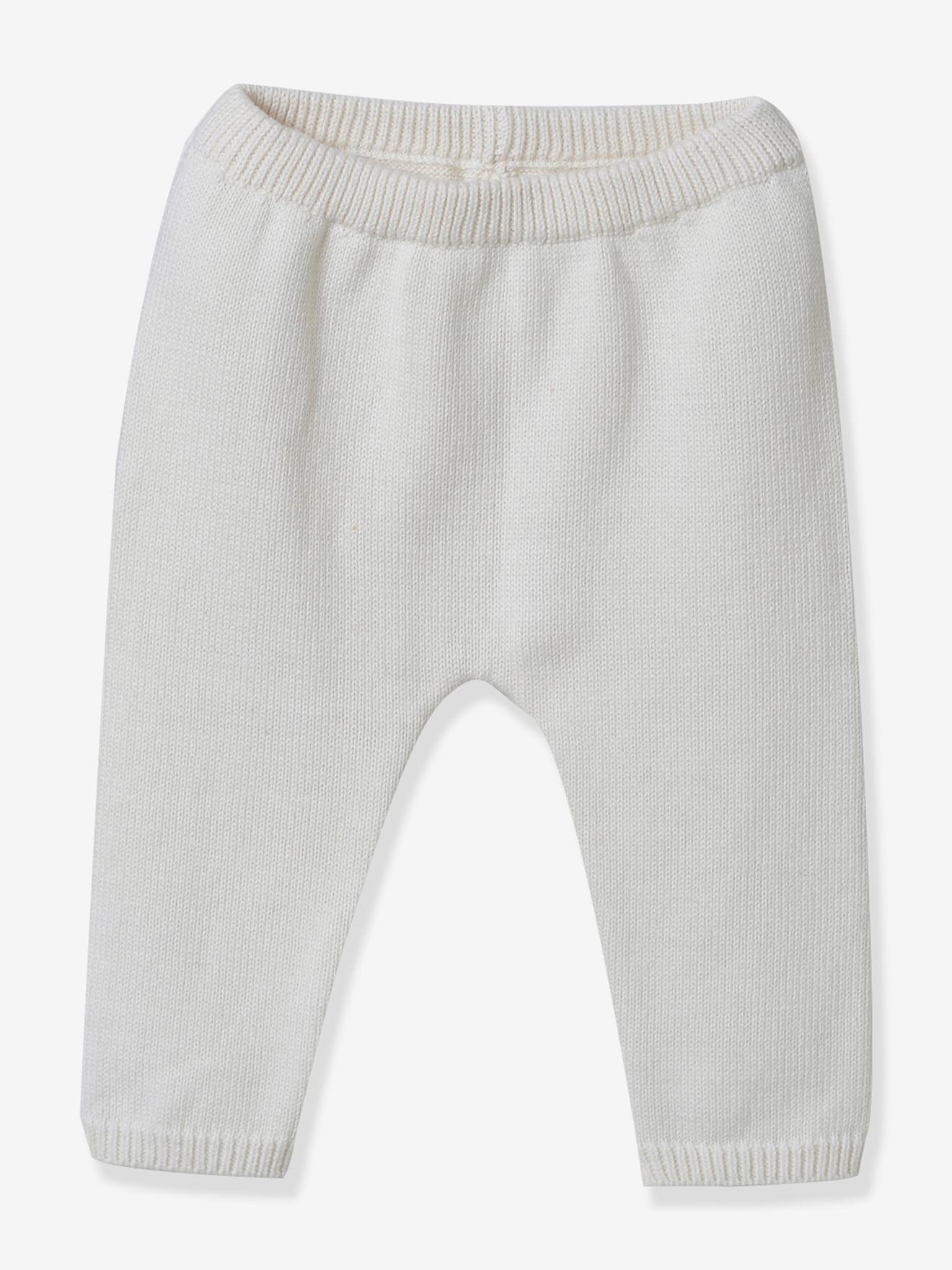 Ensemble Bébé en tricot CYRILLUS écru