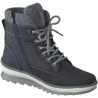 Remonte Schnürstiefelette in blau