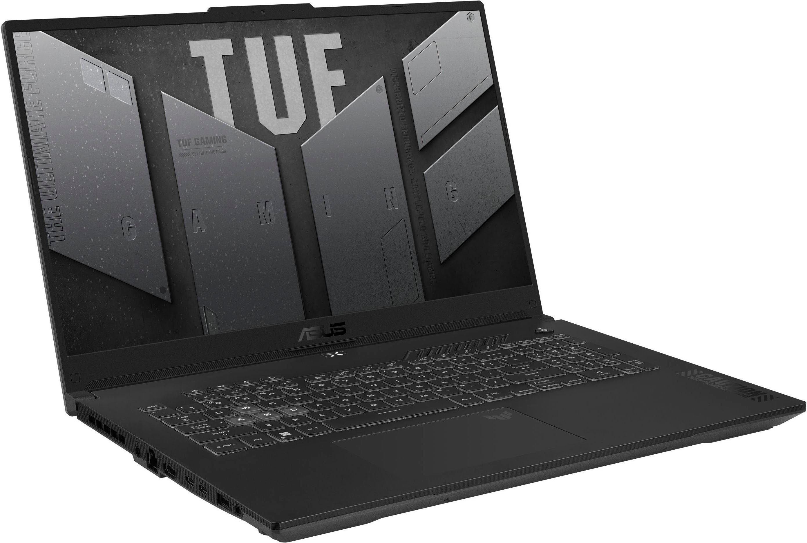 Asus TUF Gaming FA707NU-HX035W Gaming-Notebook (43,9 cm/17,3 Zoll, AMD Ryzen 7 7735HS, GeForce RTX 4050, 512 GB SSD)