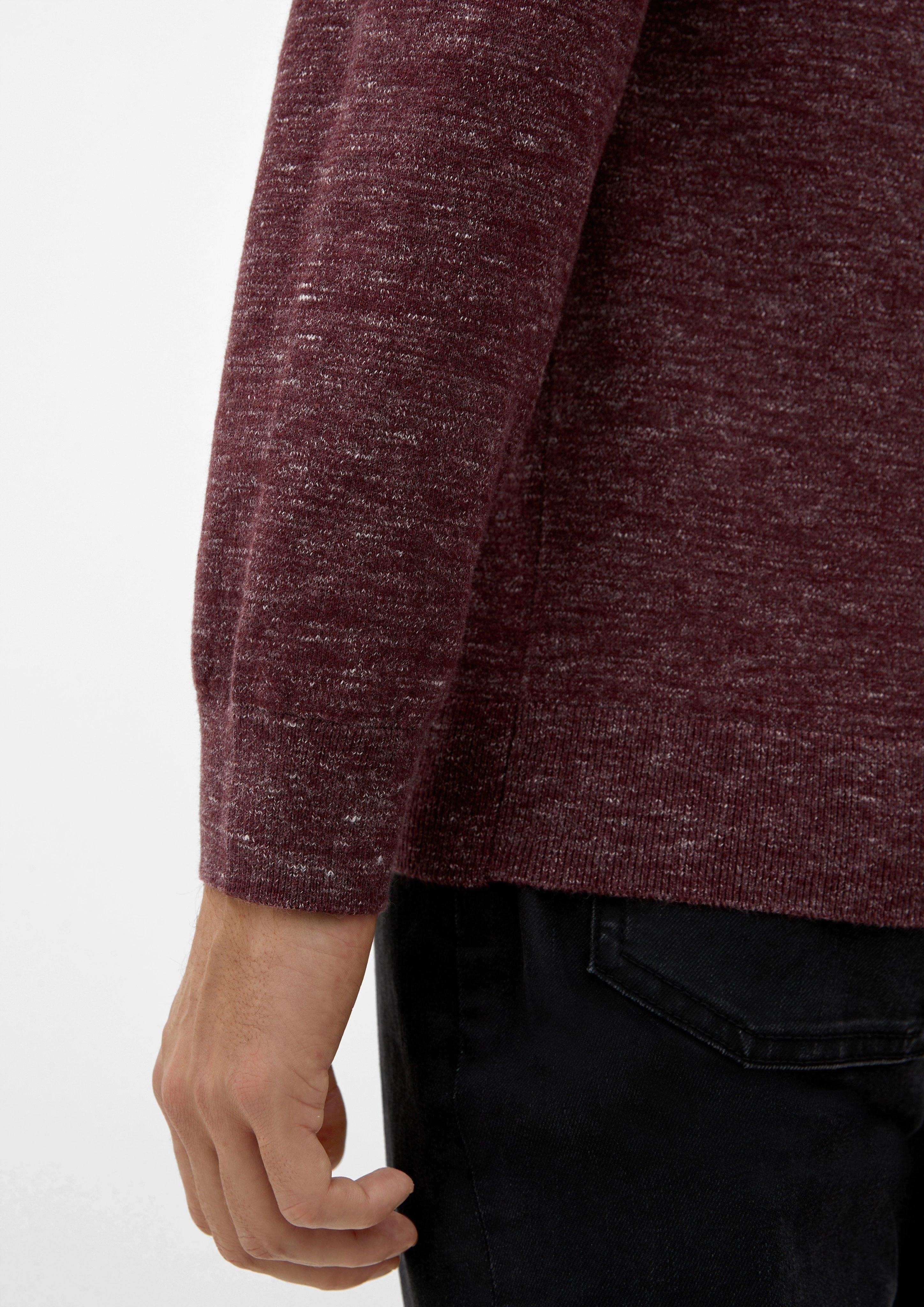 Strickpullover in melierter Optik  2124527-49W1