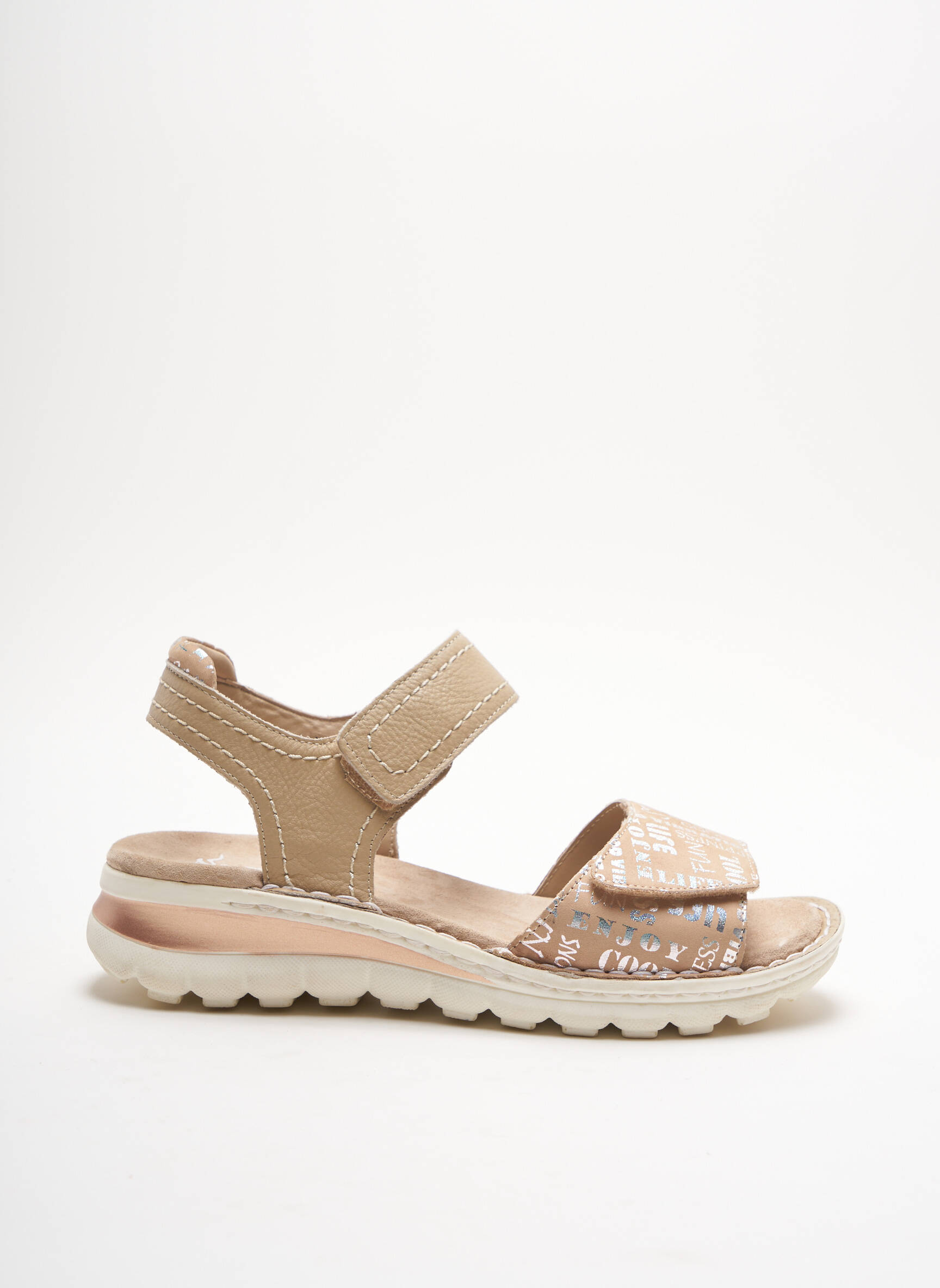 Ara Sandales Nu Pieds Femme couleur beige