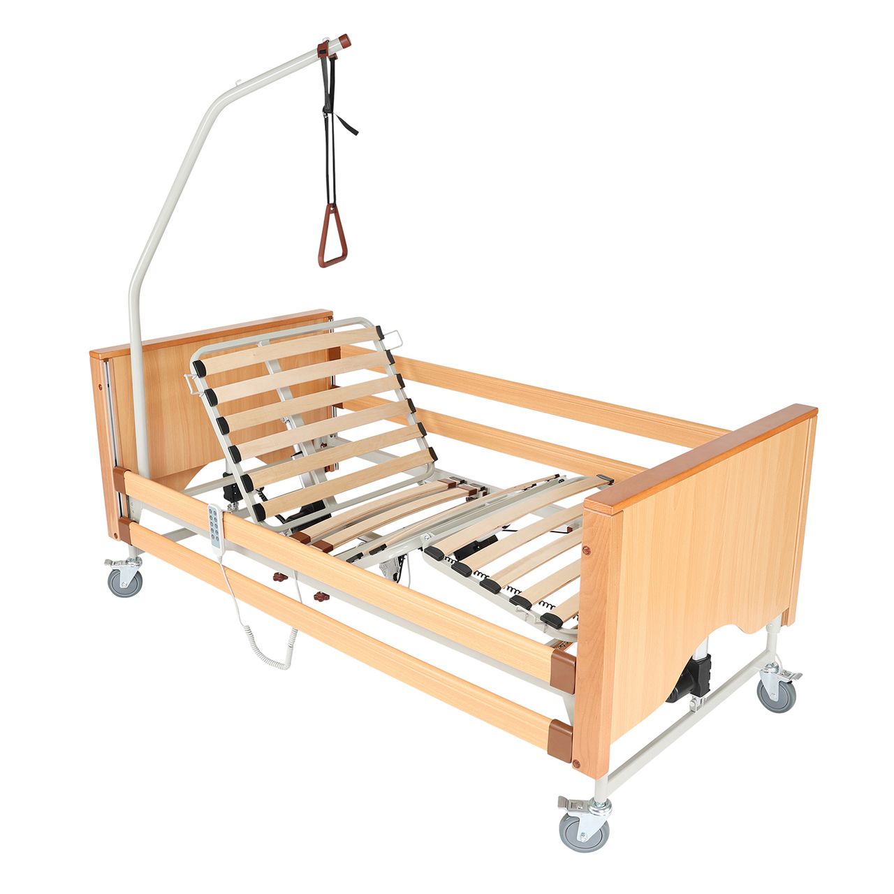ANTAR REHABILITATIONSBETT Pflegebett Elektrisches Krankenbett mit abgedeckten Aktuatoren