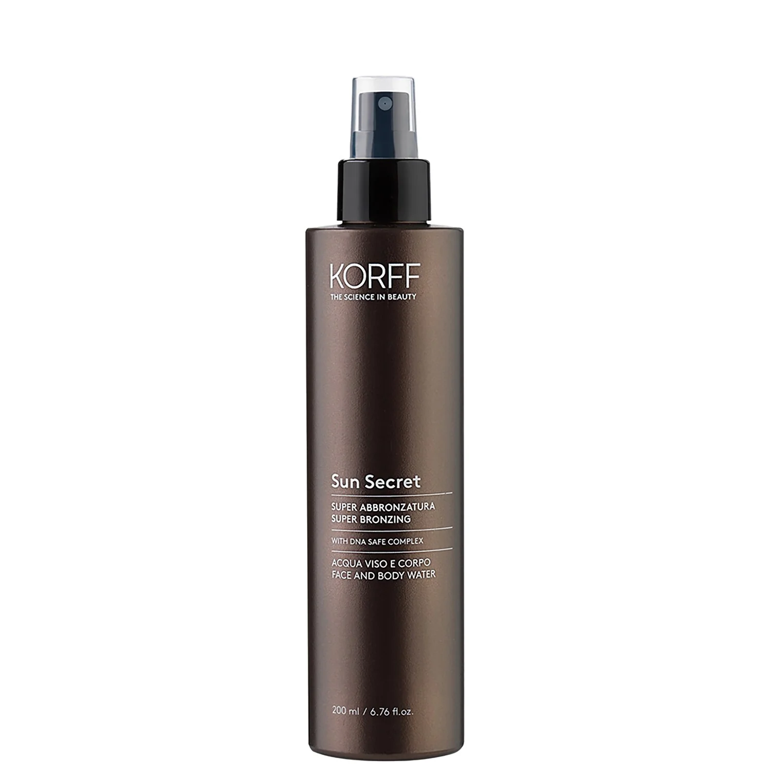 Sun Care Sun Secret Super Tanning Water – Sonnenschutzspray ohne Lichtschutzfaktor, Sonnenschutzmittel fürs Gesicht ohne Lichtschutzfaktor
