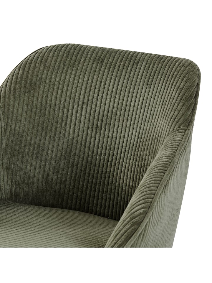 B&D Home Drehstuhl ARVIT in Grün - (B)58 x (H)81 x (T)61 cm günstig kaufen onesize