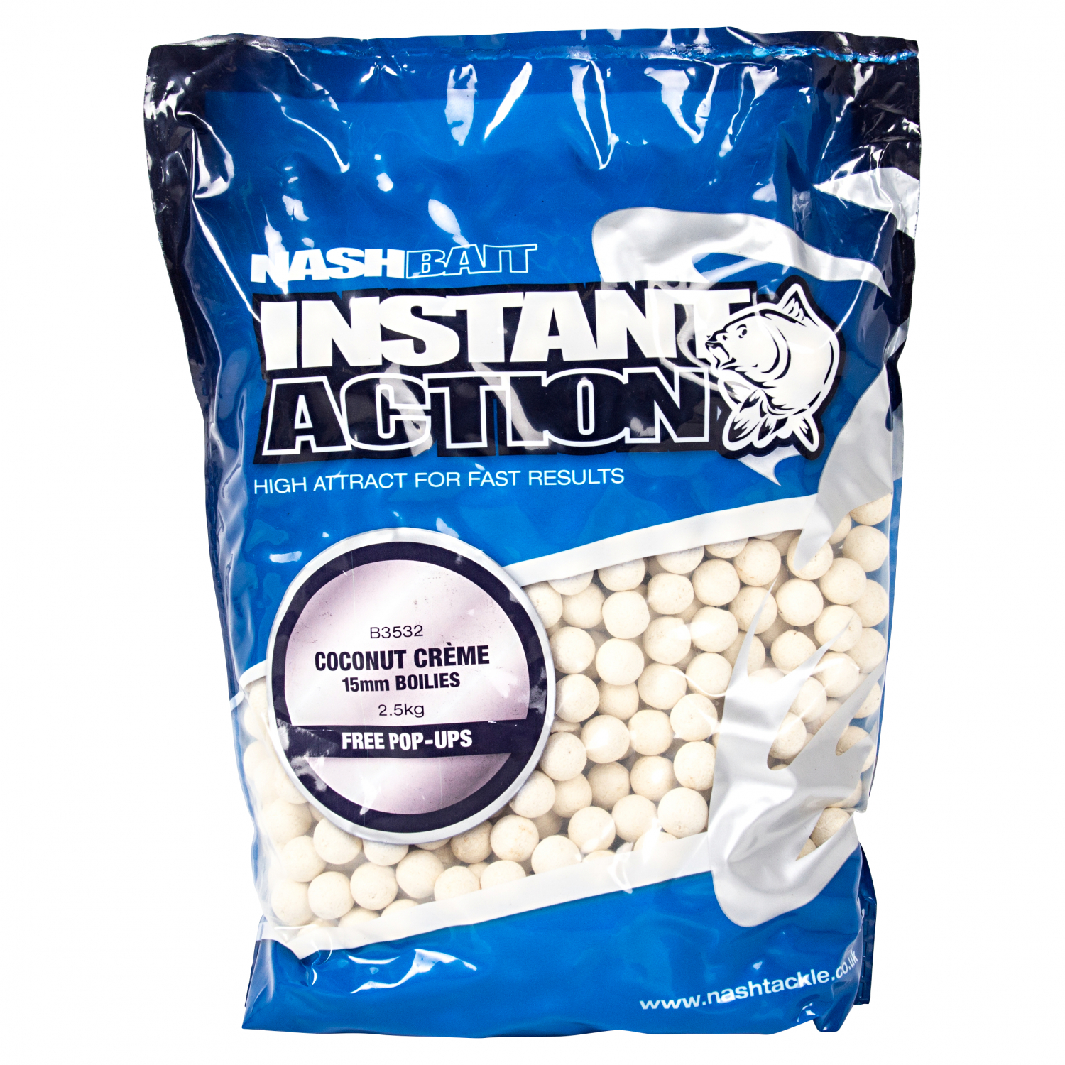Nash Boilies Instant Action (15 mm, 2500 g)