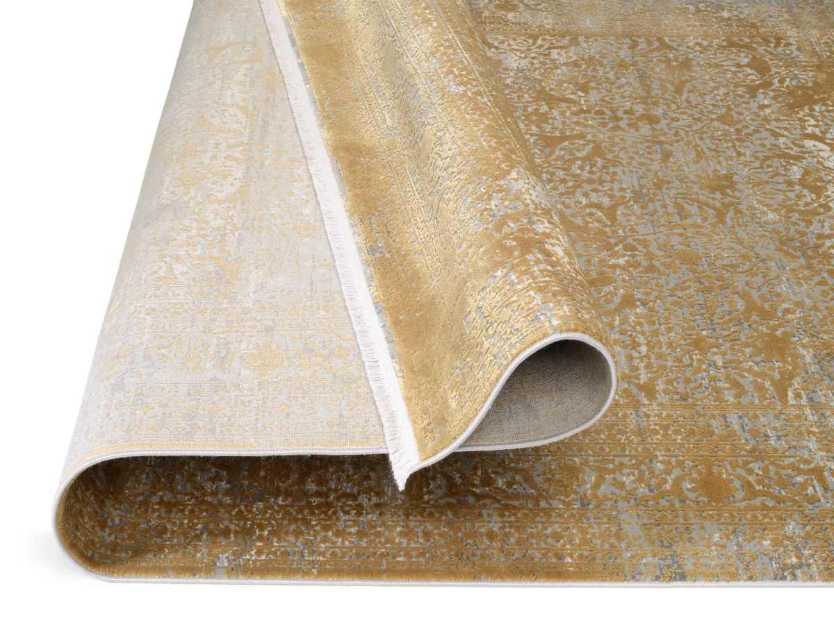 Interliving Webteppich L-8710 Gold 67 x 130 cm