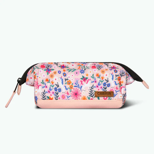 Light pink Wonderland school pencil case