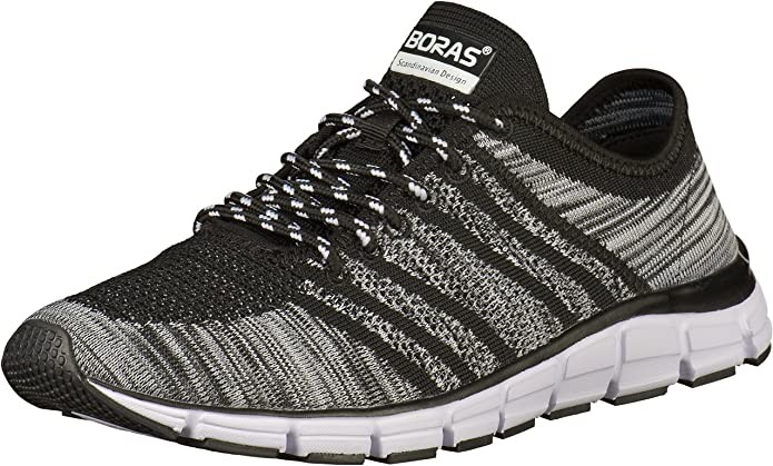 BORAS Freizeit Schnürer schwarz Diese Herrenschuhe in der Farbe Schwarz