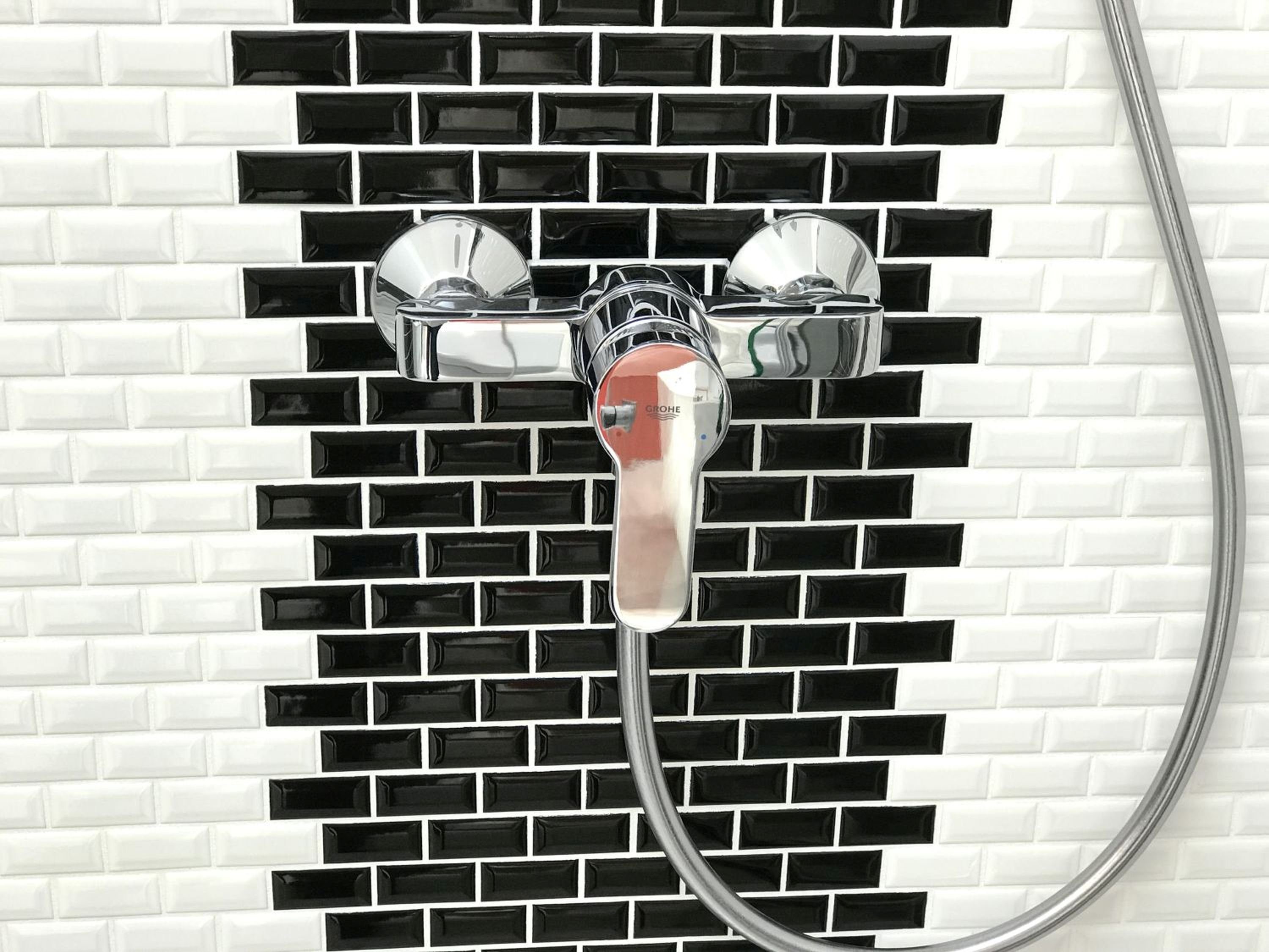 Mosani Mosaikfliesen Mini Metro Mosaik Schwarz Facette Mosaikfliese Keramik Küche