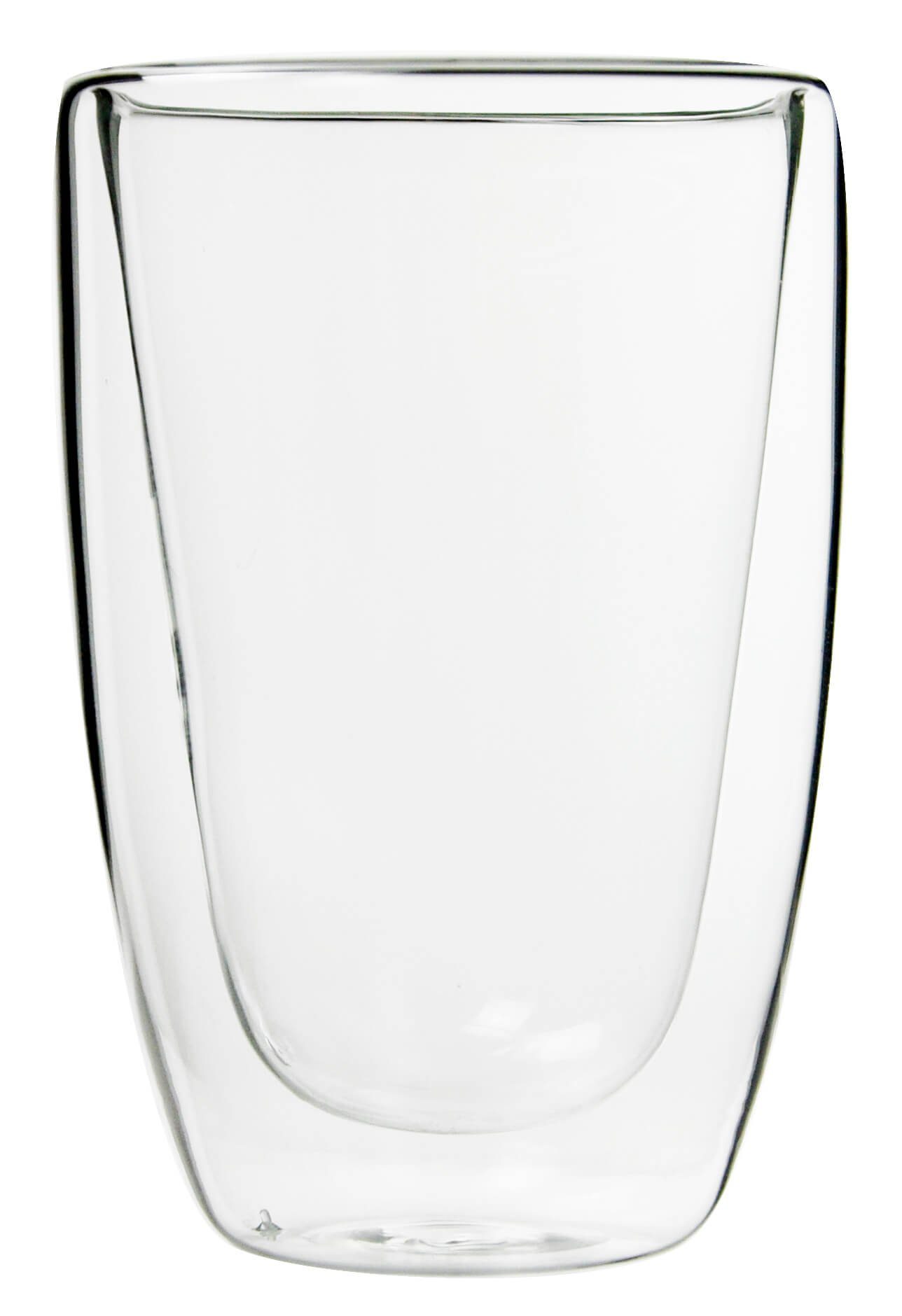 Sendez Thermoglas 6 Doppelwandige Gläser 2x450 2x200 2x90ml Kaffeegläser Thermogläser Set, Glas