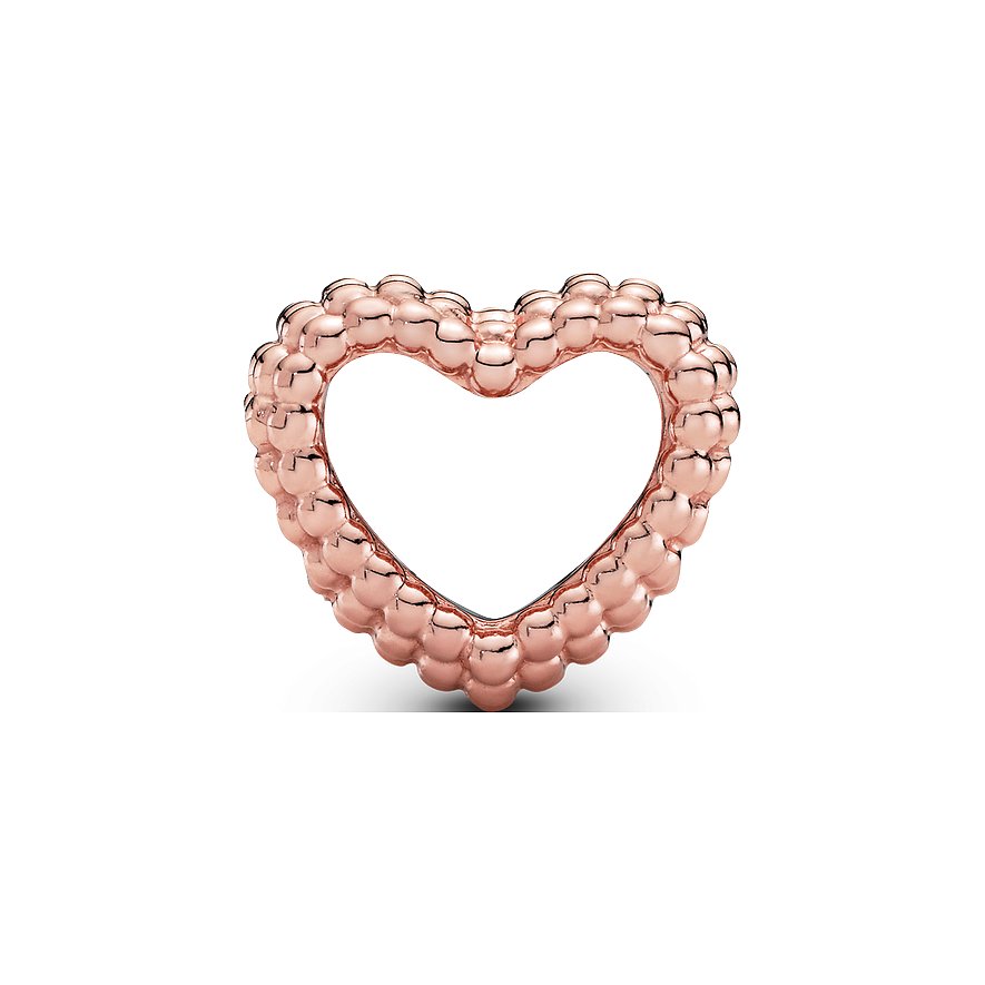 Pandora Charm Signature Offenes Metallperlen Herz