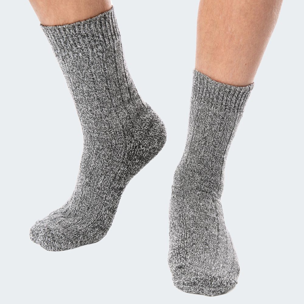 Black Snake Grey 3-pack Norweger Wollsocken