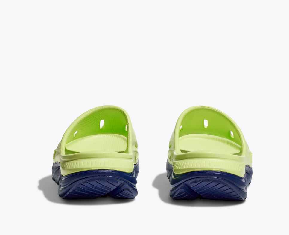 Ora Recovery Slide 3 Lettuce / Bellwether Blue
