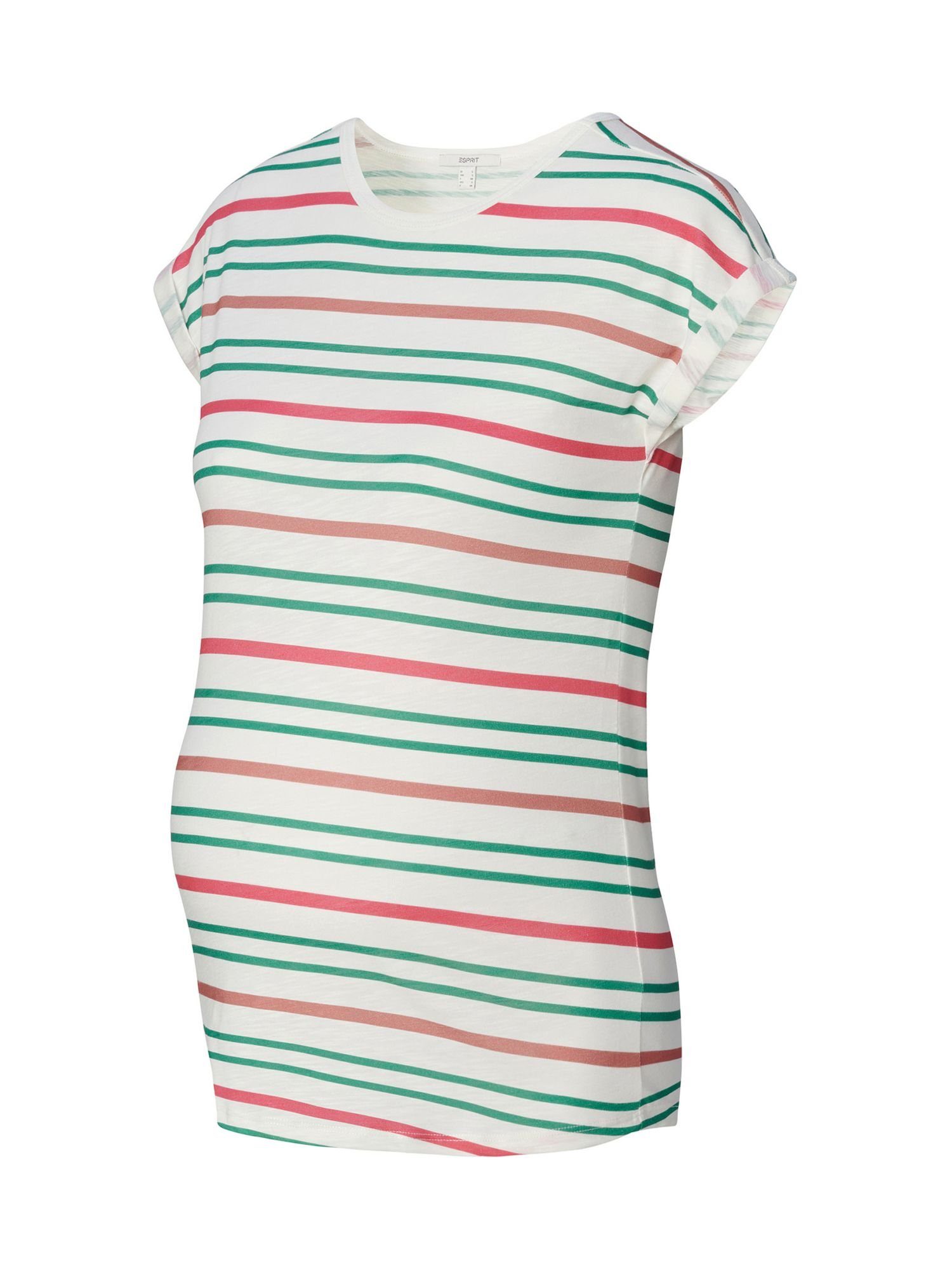 ESPRIT maternity Umstandsshirt Gestreiftes Umstands-T-Shirt