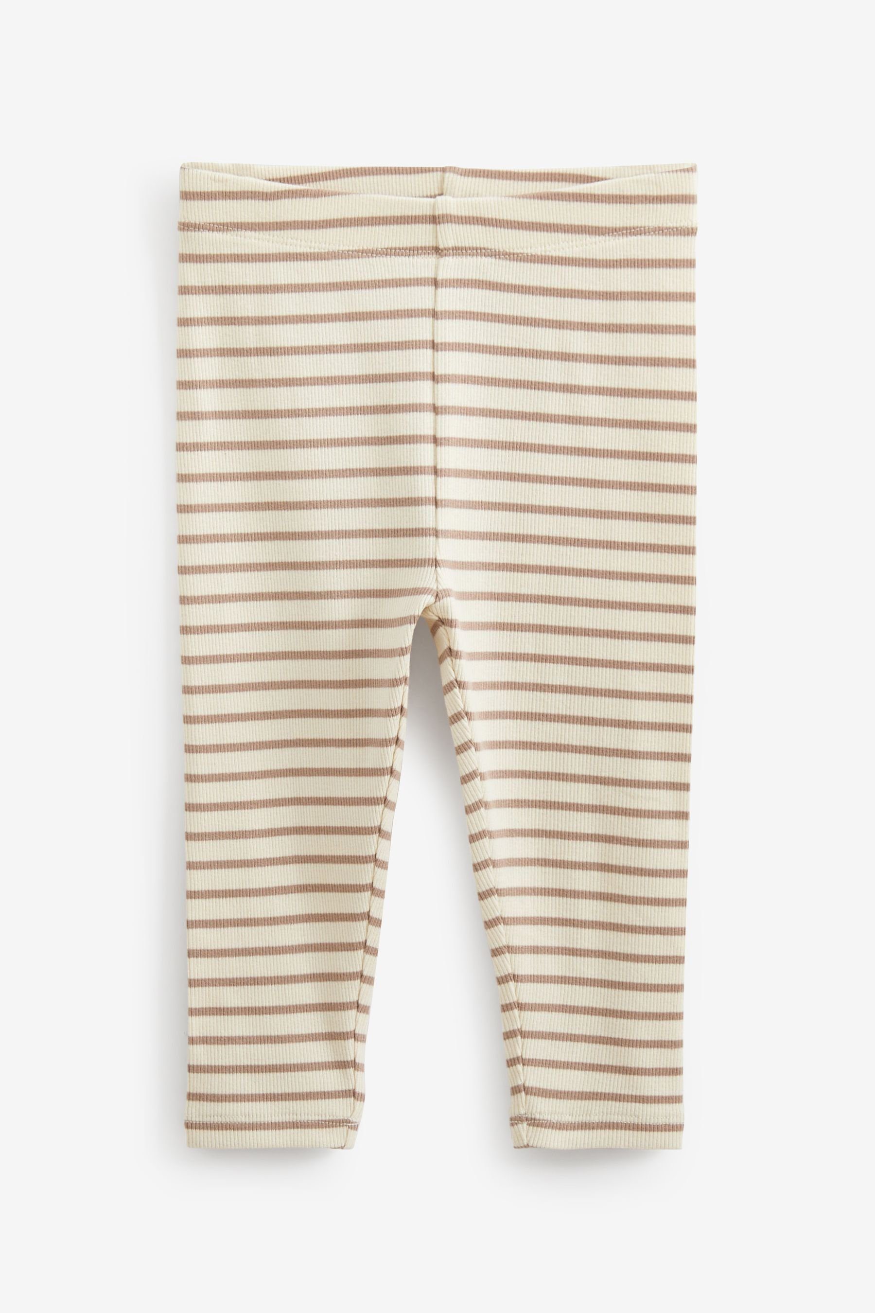 Next Leggings Gerippte Jersey-Leggings im 5er-Pack (5-tlg)