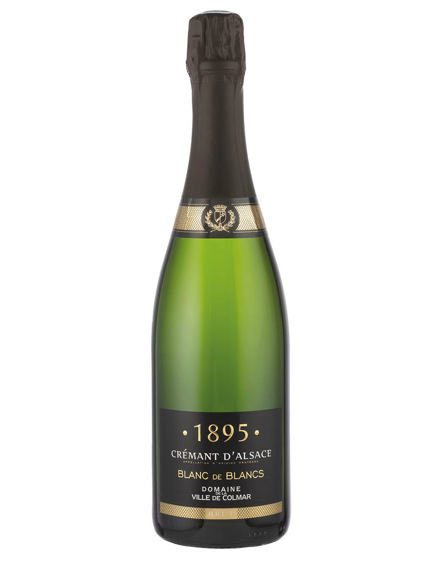 Crémant d'Alsace Brut Blanc de Blancs AOP Signature de Colmar Domaine de la Ville de Colmar 0,75 ℓ