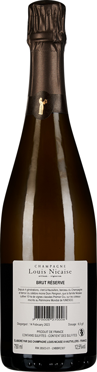 Louis Nicaise Champagne Premier Cru Brut Réserve
