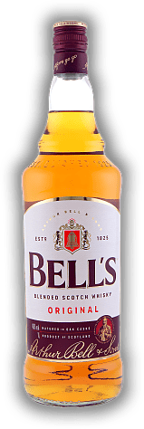 Bell's 1,0 Liter Bell's 1,0 Liter Ein wunderbarer Blend aus über 30 reifen Malz- und Kornwhiskys aus den schottischen Highlands, Islands und Lowlands. 1	 Liter - Vol 40%