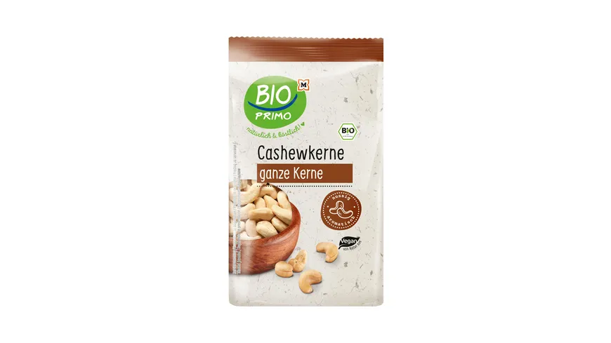 BIO PRIMO Bio Cashewkerne 150 g