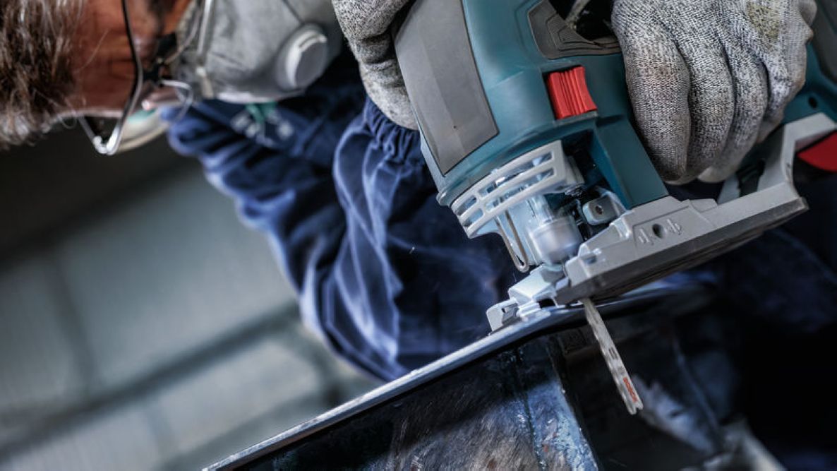 Bosch Blue Zubehör 2608655107 PRO Metall-Stichsägeblatt mittel T121AFC 92 mm 25 Stück
