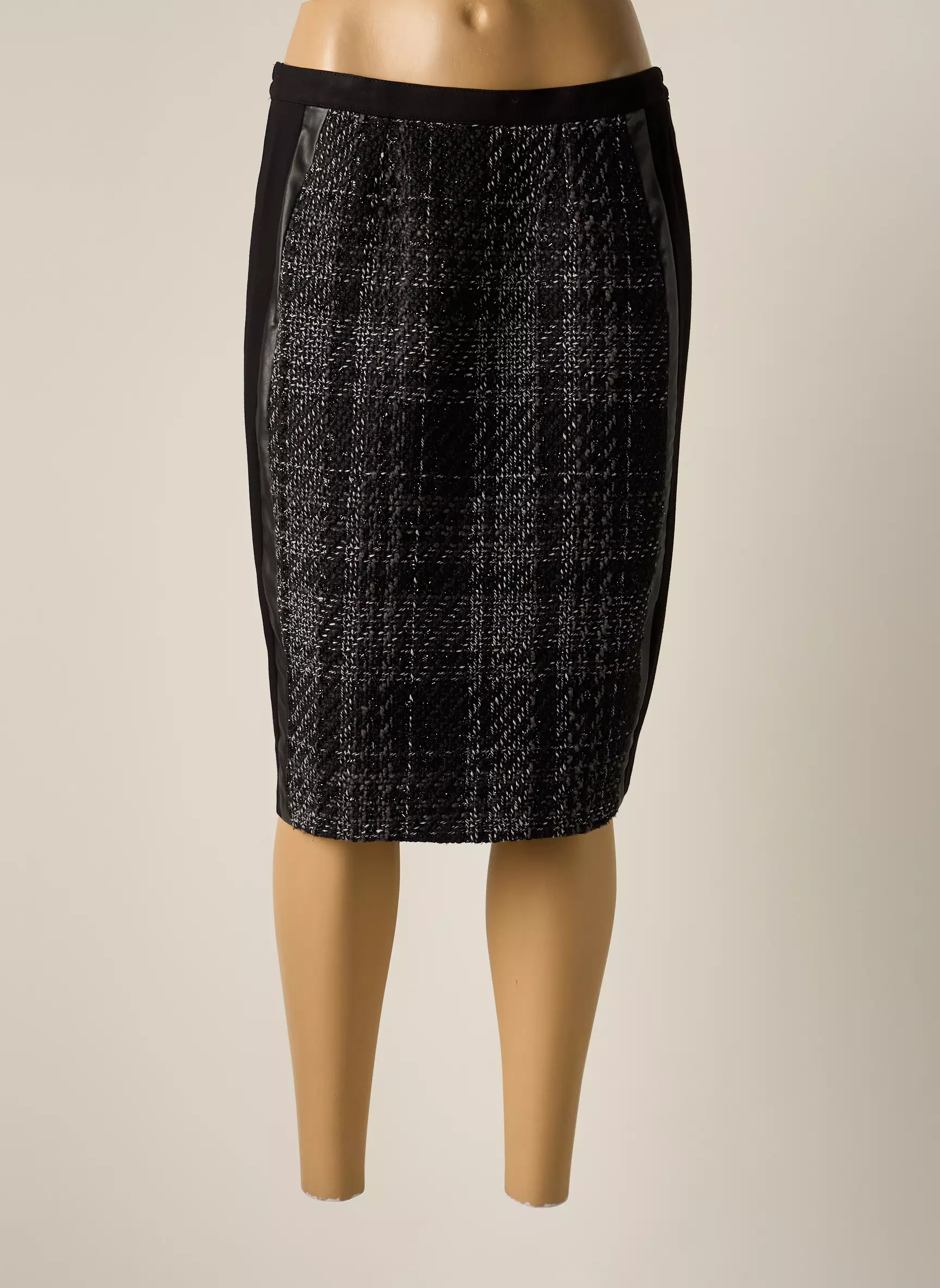 Jumfil Jupes Mi Longues Femme couleur noir