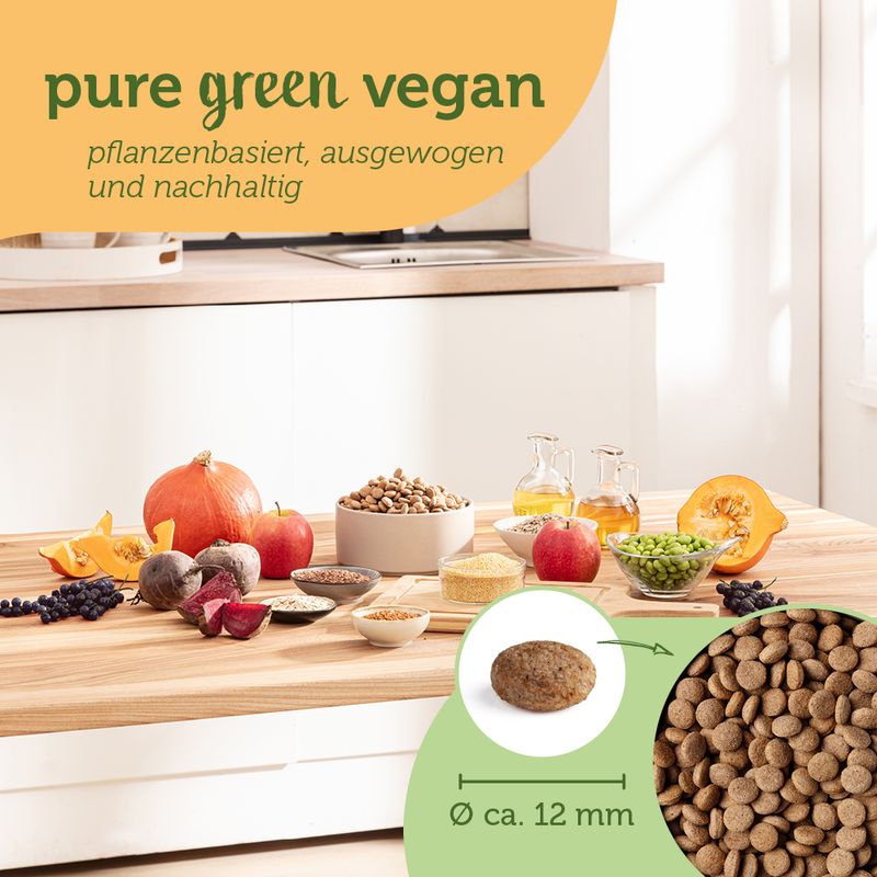 mera pure green Adult vegan Hafer, Hirse & Favabohne