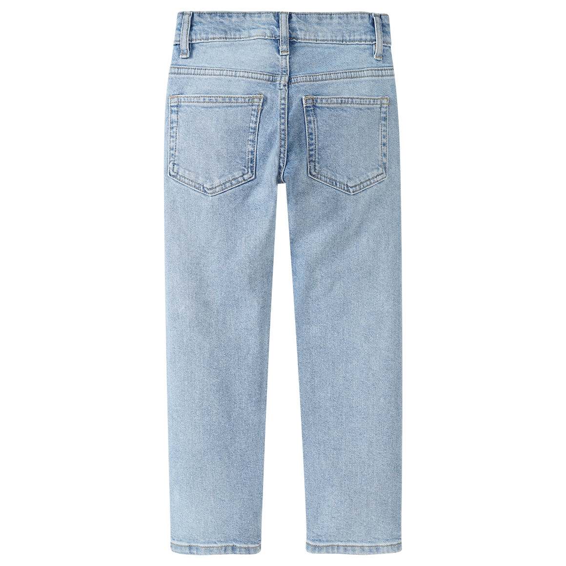 Jungen Straight-Jeans mit Destroyed-Effekten