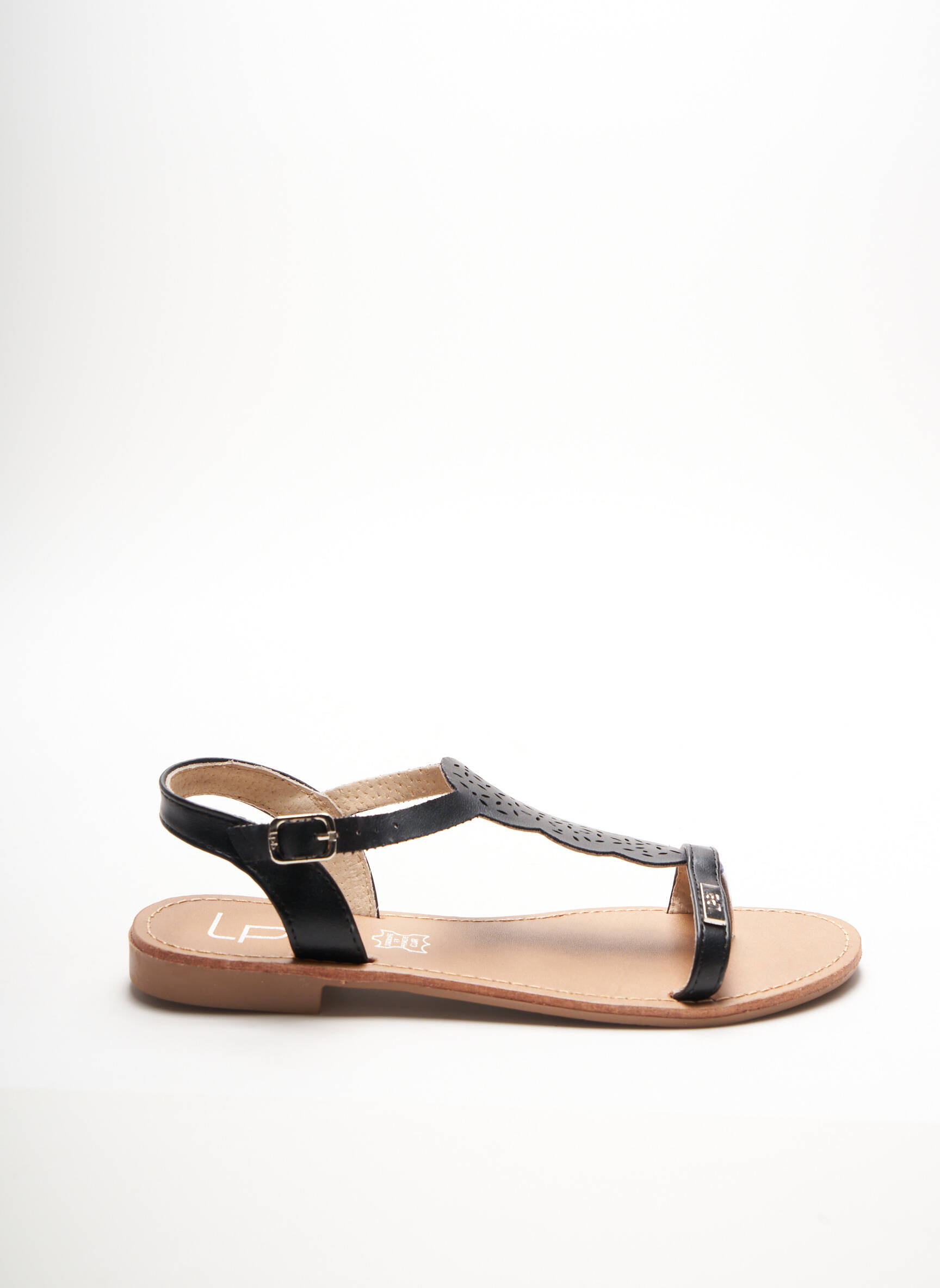 Les P Tites Bombes Sandales Nu Pieds Femme couleur noir