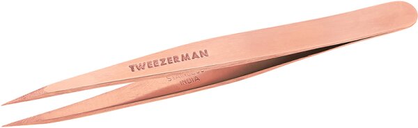 Tweezerman Point Tweezer - Spitze Pinzette, Rose Gold Pinzette