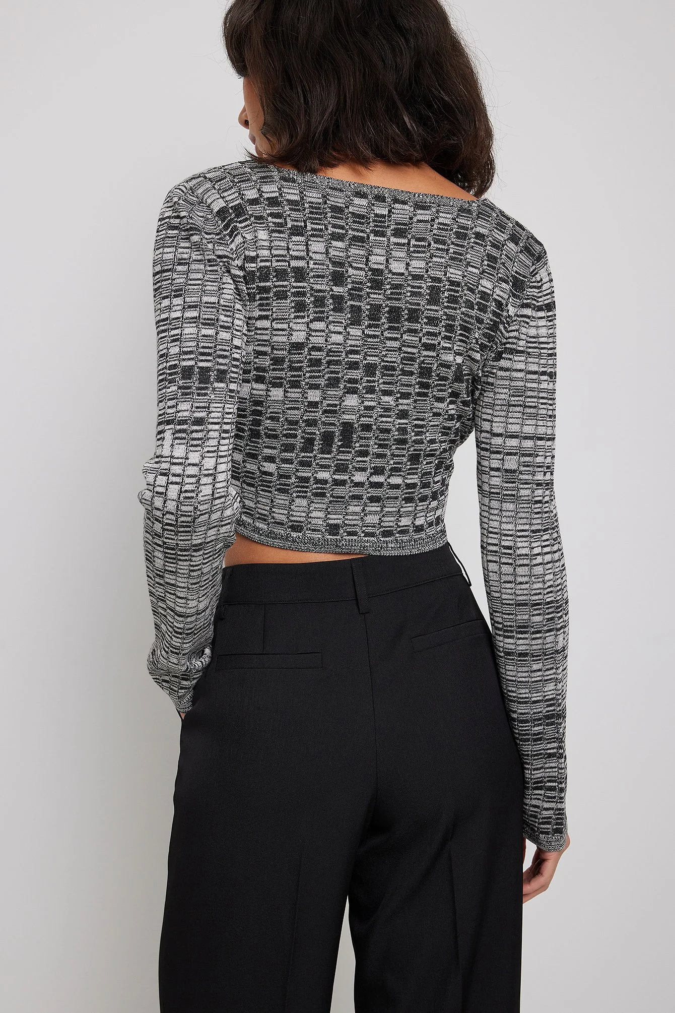 Überlappendes Cropped Top