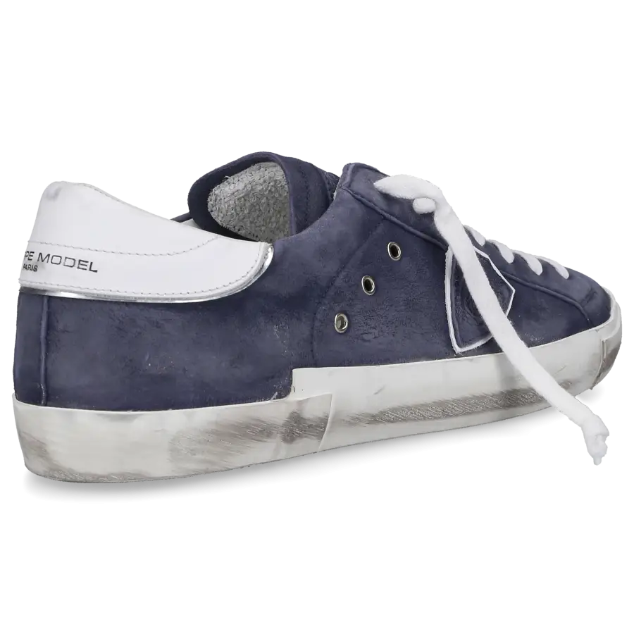 Philippe Model - Sneaker low PRSX Nubukleder - blau