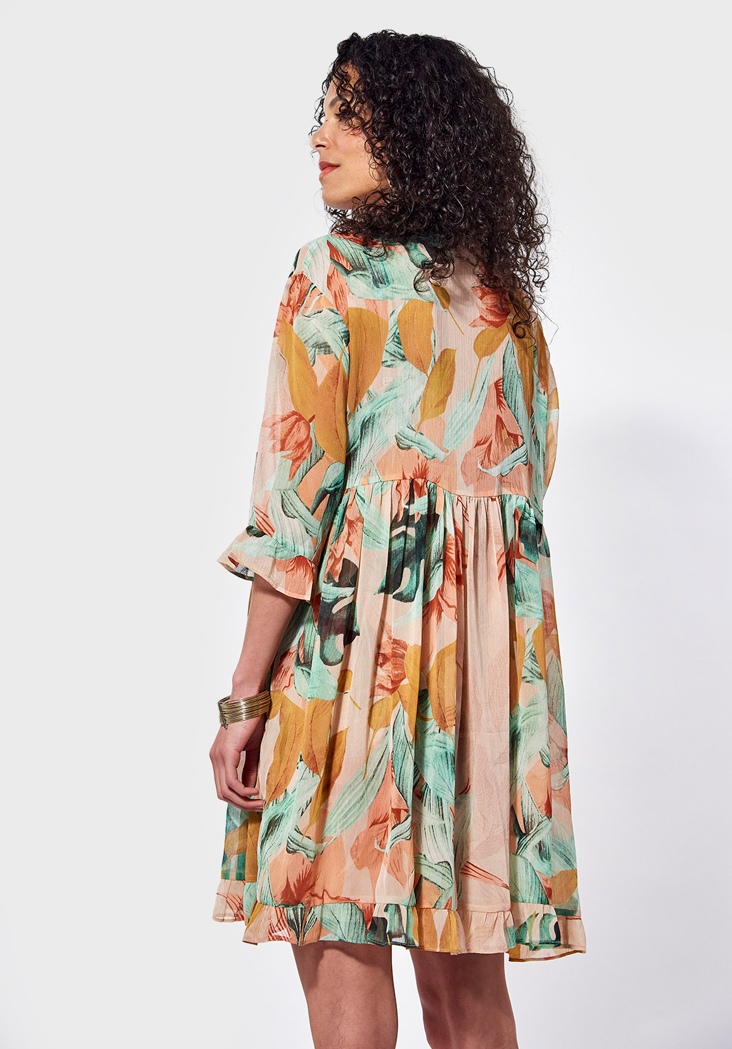 JADIS  Robe babydoll Femme imprimée fleurie