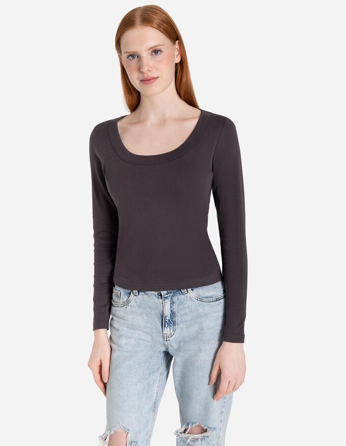 Langarmshirt - Basic