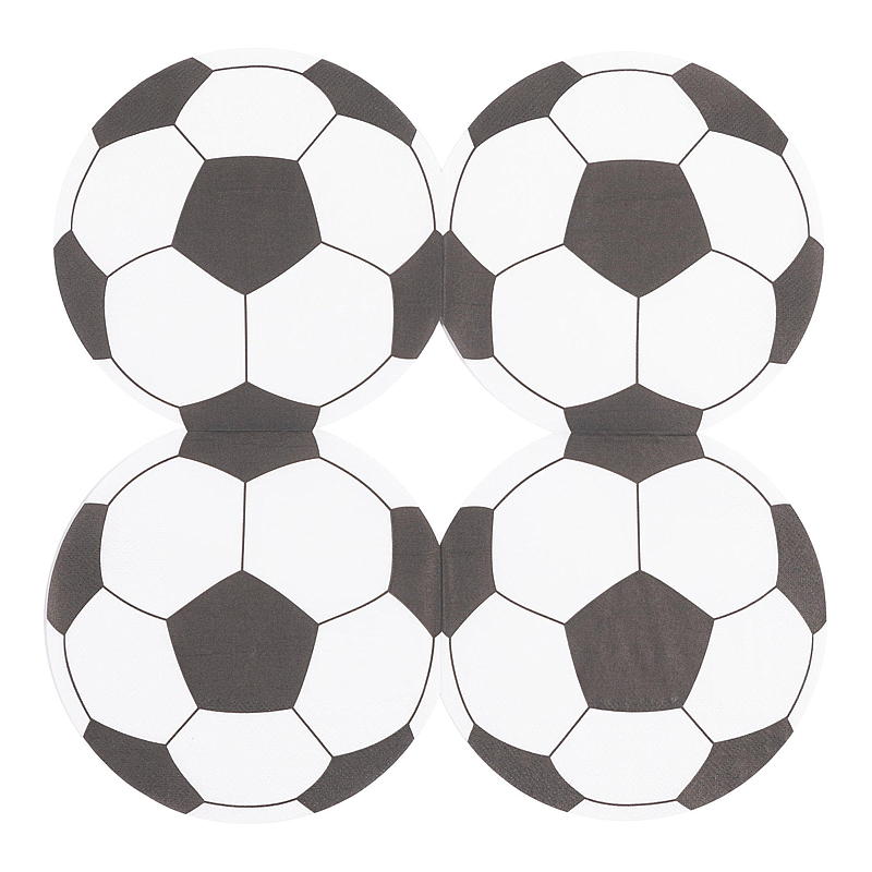 Giform Servietter 20-pk 33x33 cm fotball