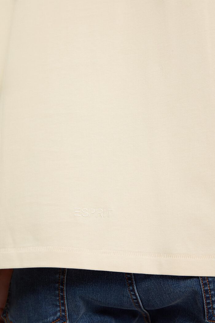 T-Shirt mit digitalem Landschafts-Print vorne
