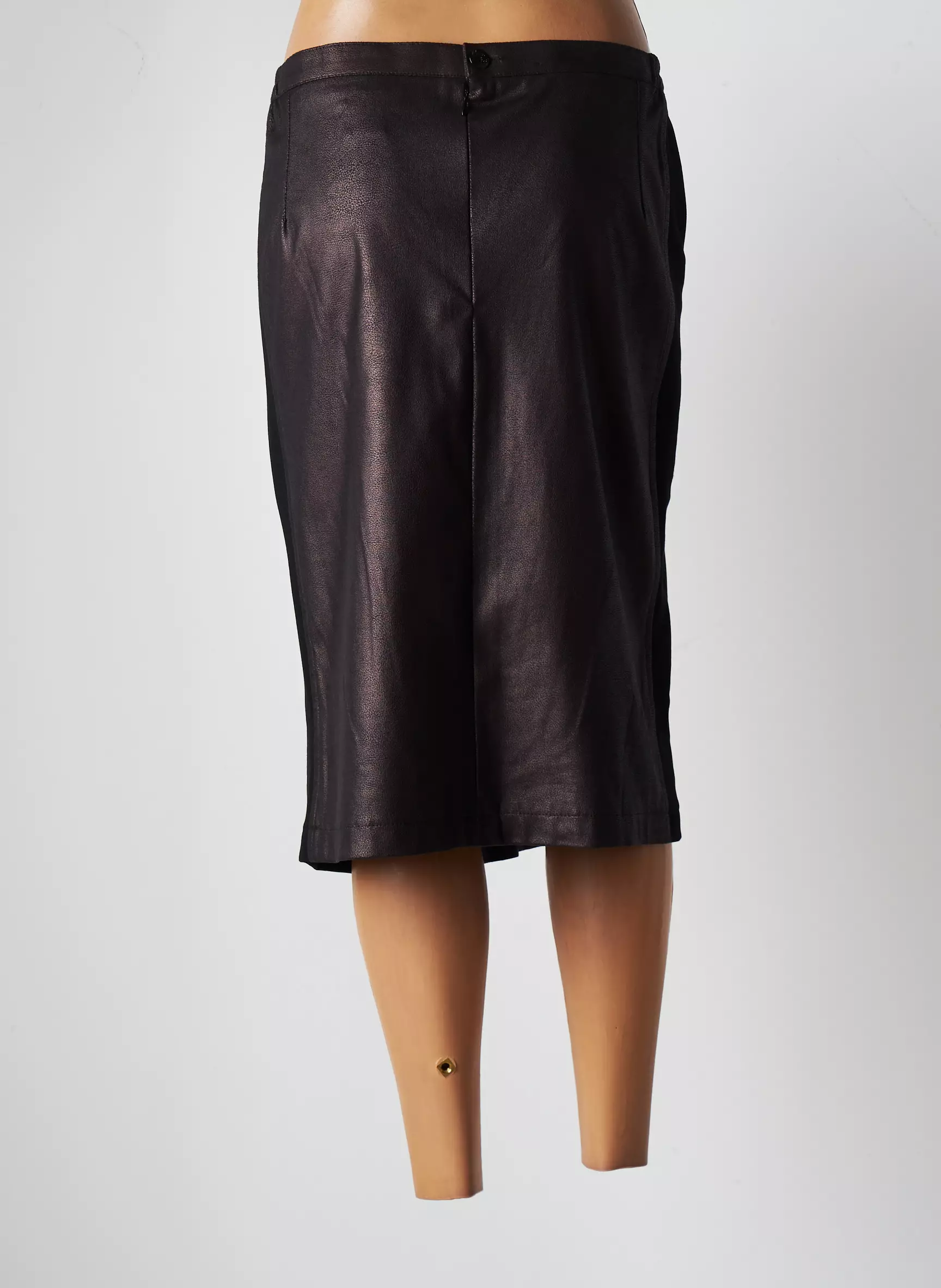 Jumfil Jupes Mi Longues Femme couleur marron