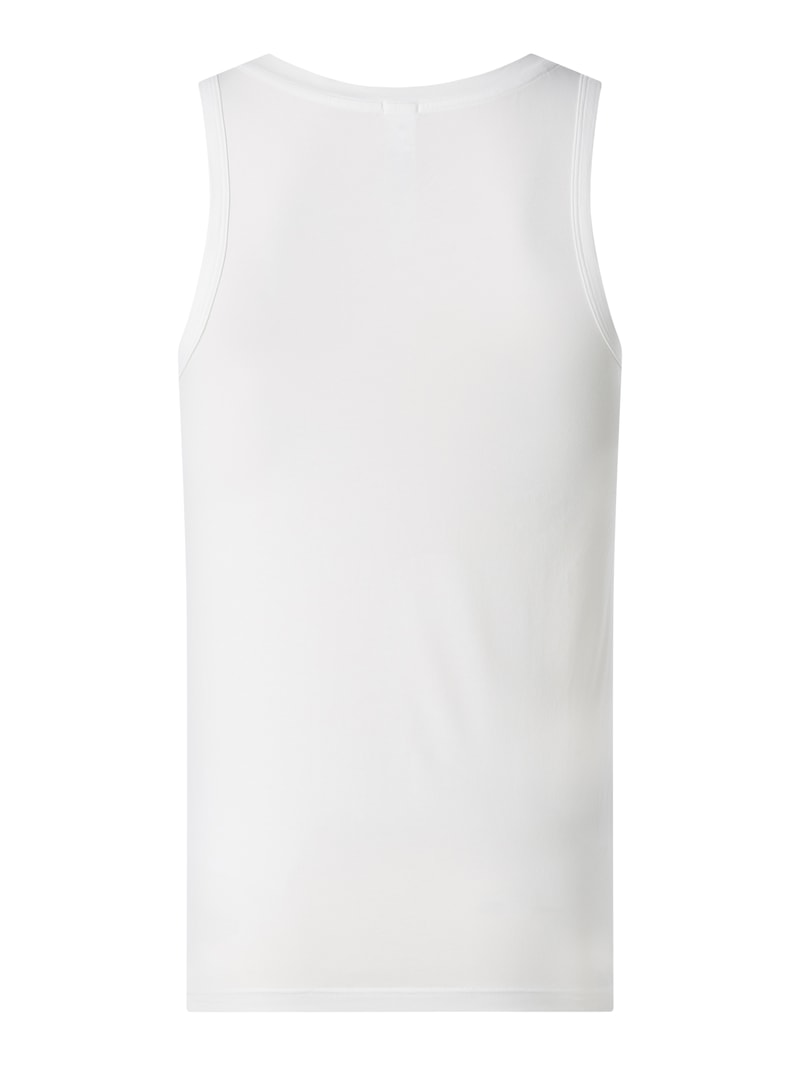 Tanktop mit Stretch-Anteil in weiß
