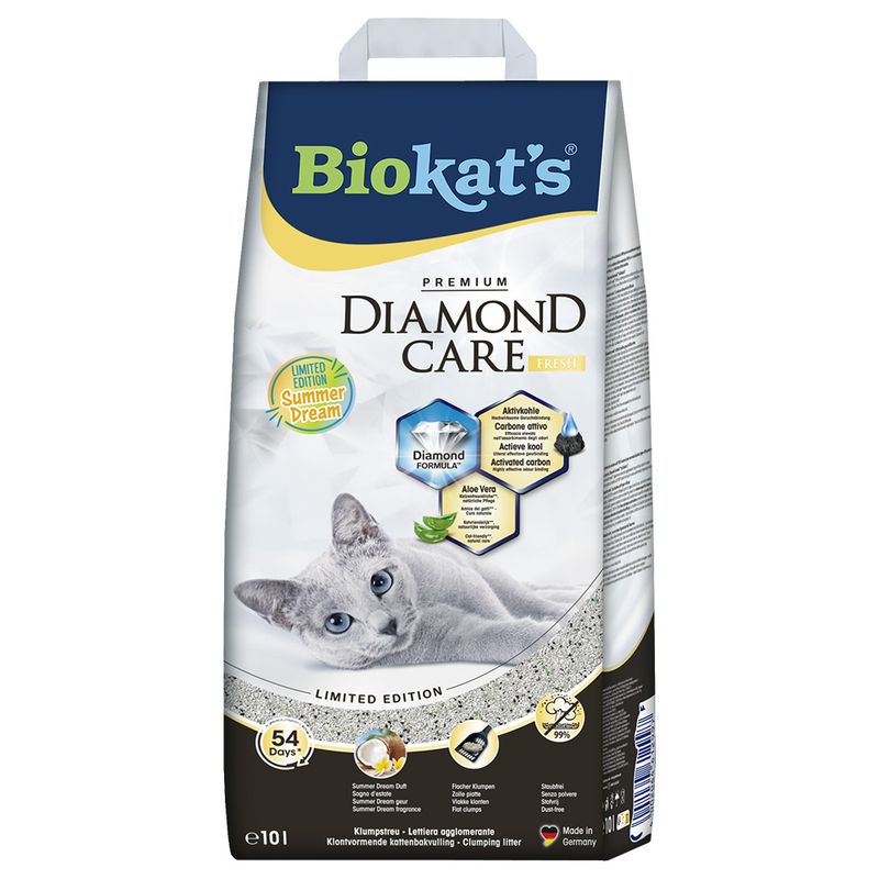 Biokat´s Diamond Care Fresh Summer Dream Katzenstreu | bitiba %