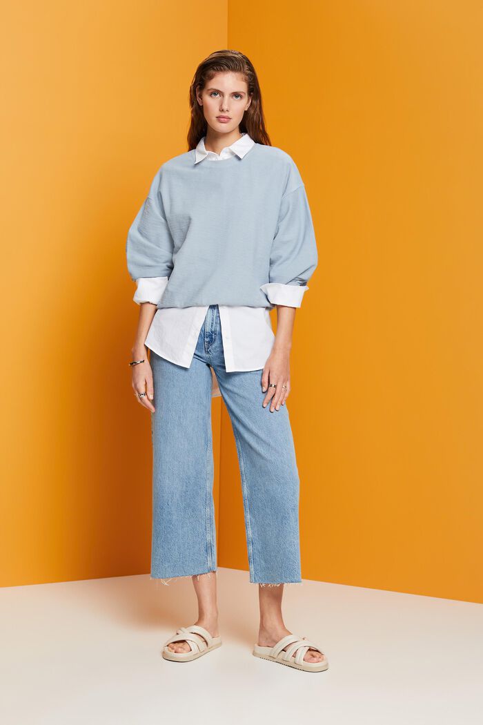 Sweatshirt mit Struktur