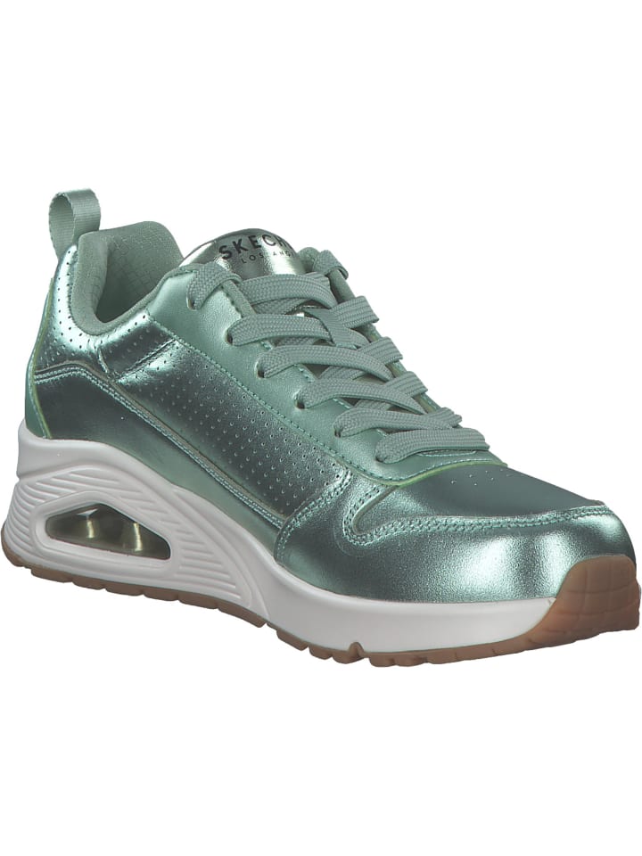Skechers Schnürschuhe in Grün günstig kaufen