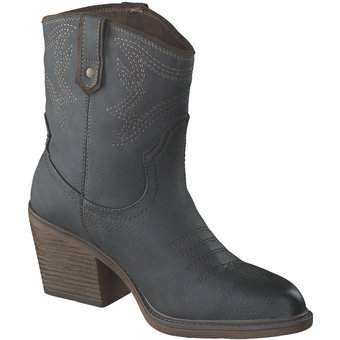 Mustang Cowboy Boots in grau