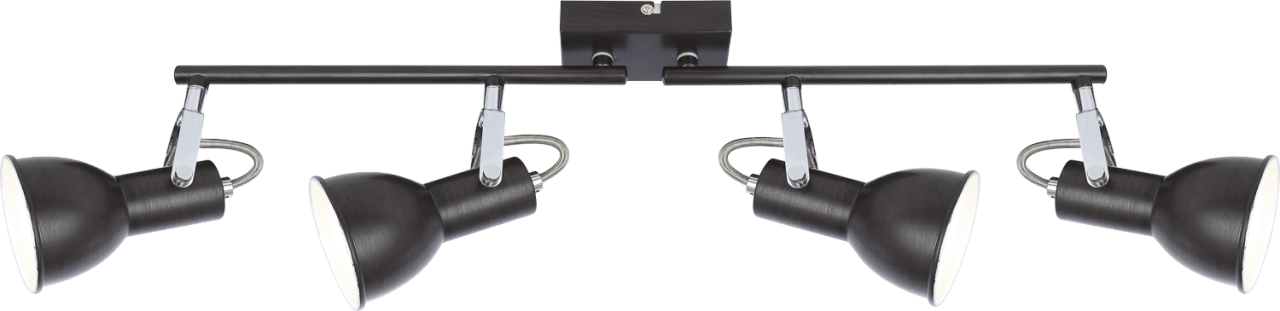 Globo Lighting - FARGO - Strahler Metall braun, 4x E14