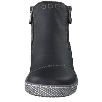Rieker Ankle Boots in schwarz