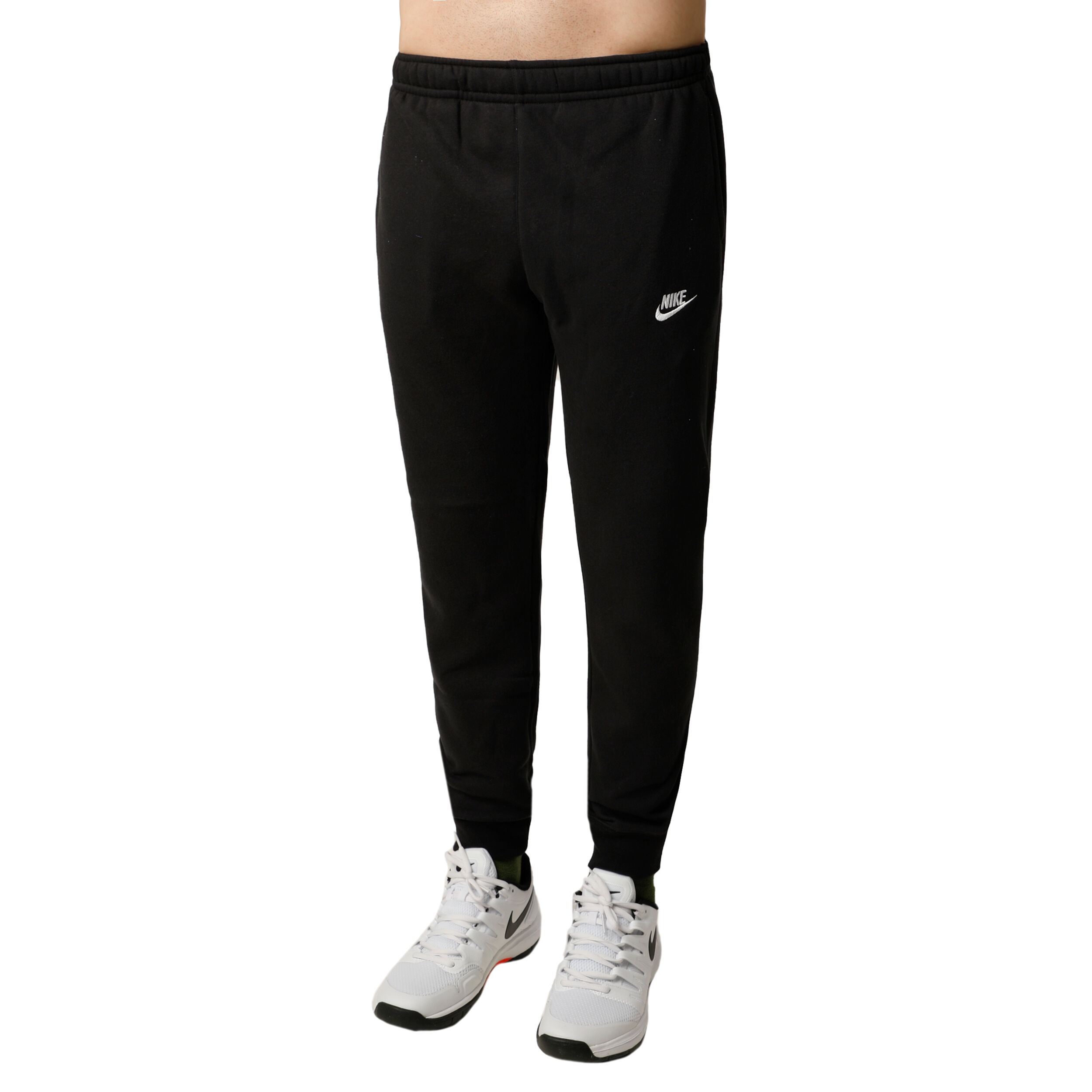 Sportswear Club Fleece Trainingshose Herren - Schwarz, Weiß